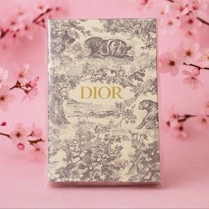 Dior Artistic Notebook with Gold Accents